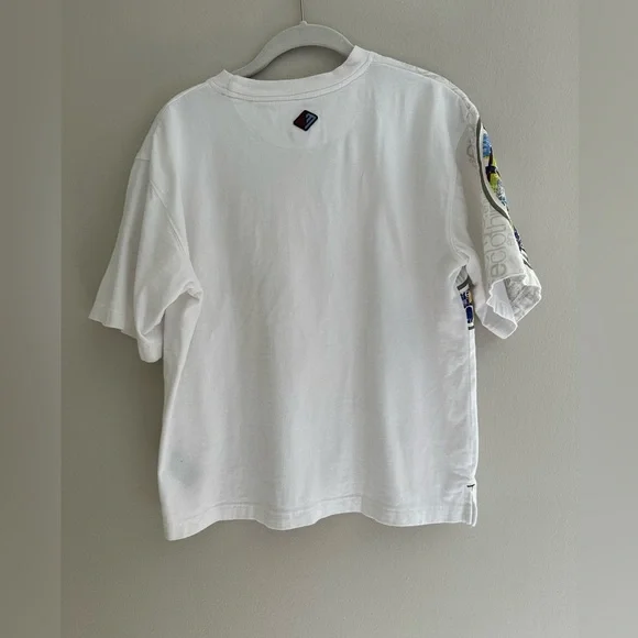 Enyce Y2K Cotton White Tee Shirt Size Medium - Picture 9 of 12